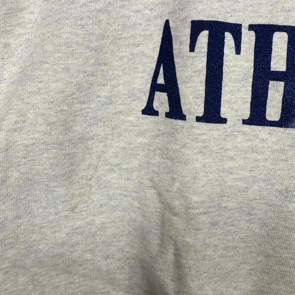 Old Mill Athletics Crewneck Sweatshirt Pullover Grey Fruit of the Loom XL - Picture 3 of 8